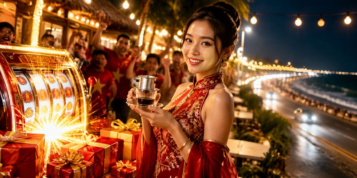 Trò chơi slots tại Phan Thiết với không khí cà phê địa phương